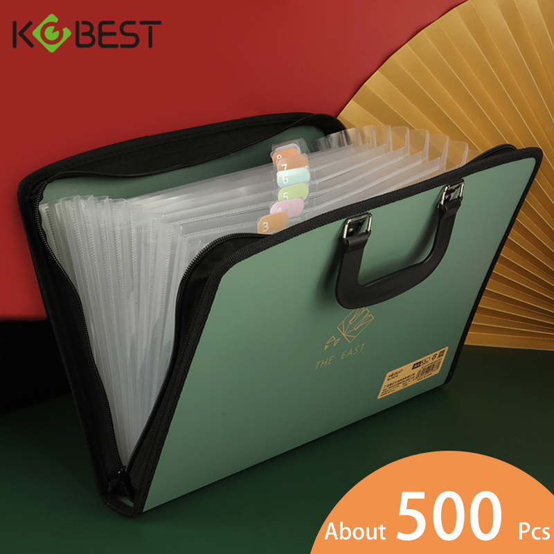 Binder Storage Box - Bolsa de almacenamiento de documentos expandible