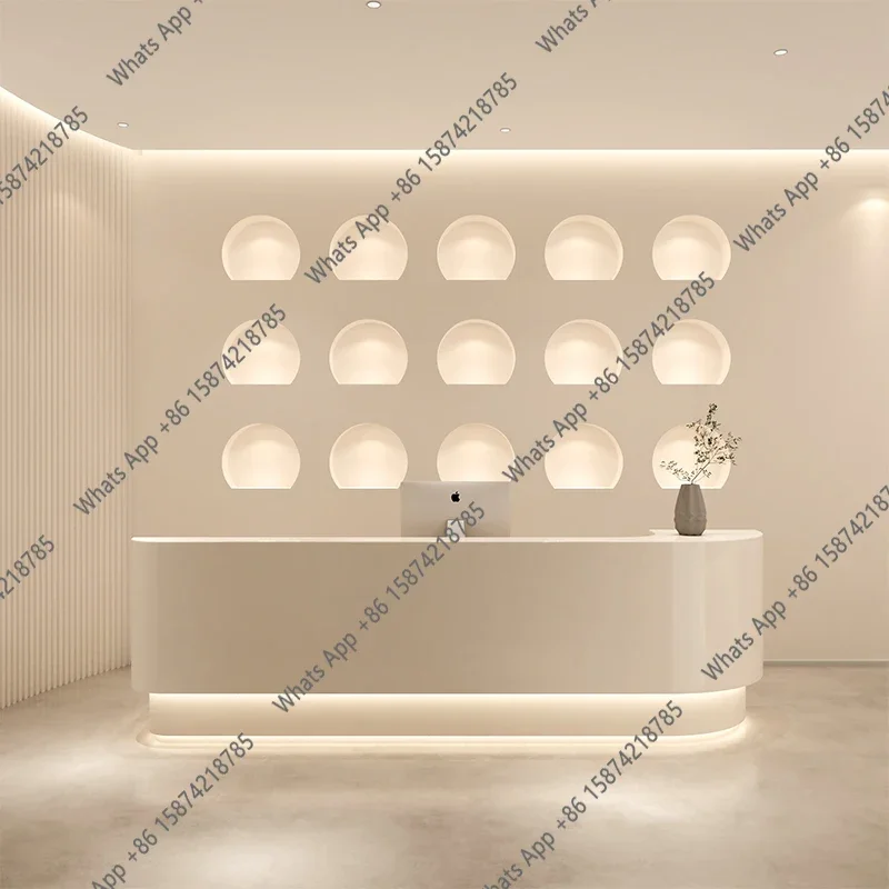 Office Furniture Logo - Mostradores de Recepción para Tiendas de
