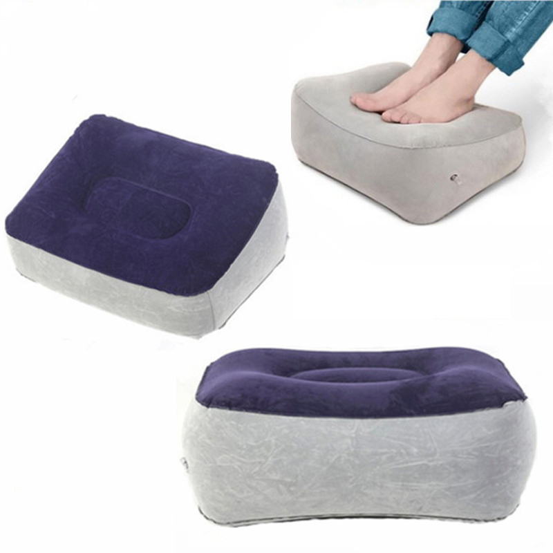 Office Footrest Cushion - Almohada inflable para reposapiés, cojín de