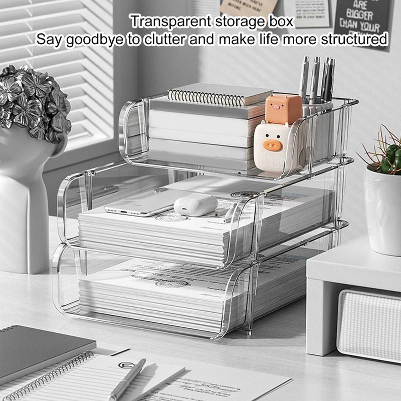Organizador de Escritorio para - Binder Storage Box reseña y precio