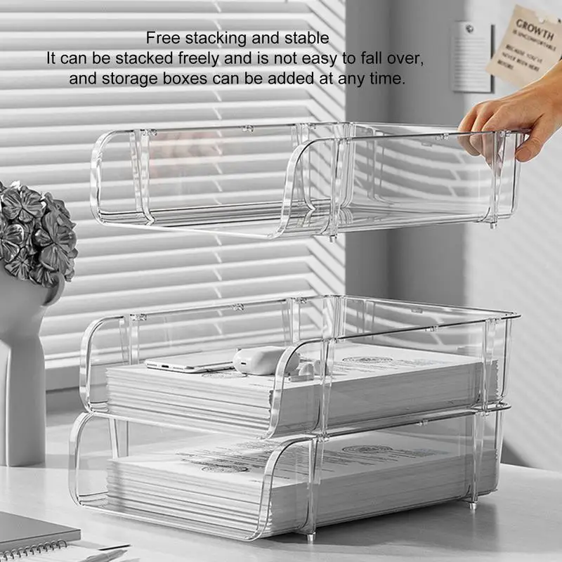 Organizador de Escritorio para - Binder Storage Box reseña y precio
