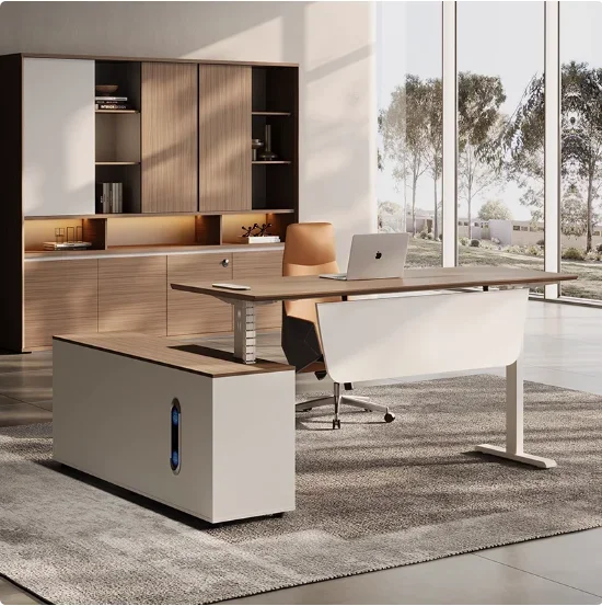 Escritorio Moderno y Sencillo  - Office Furniture Logo reseña y precio