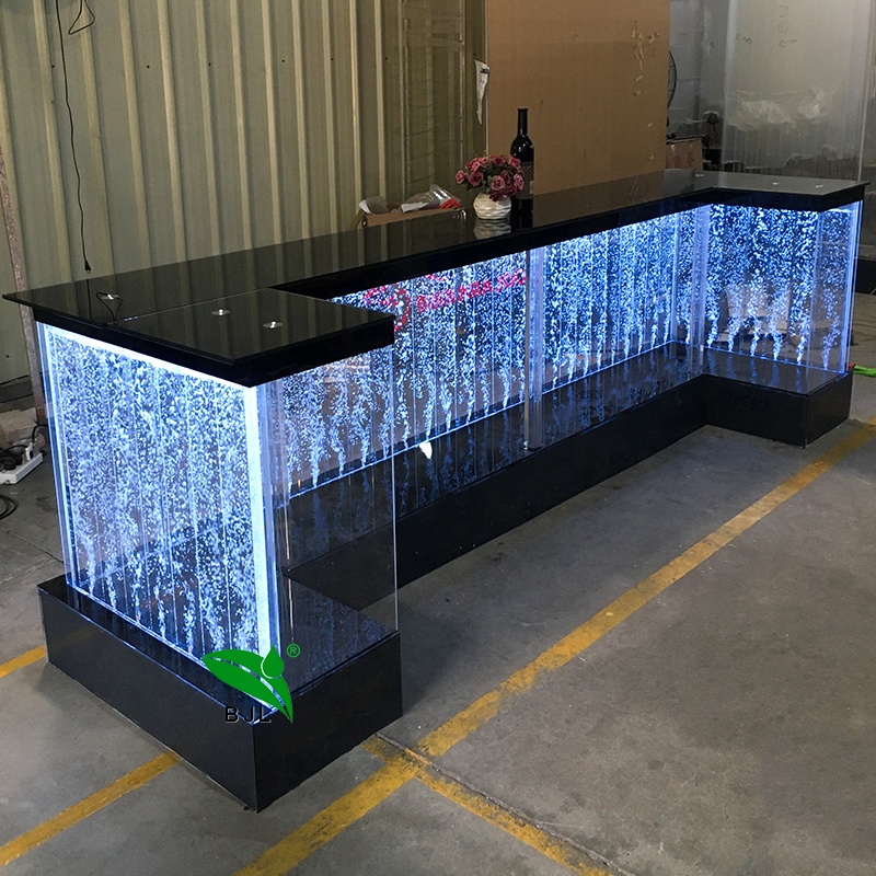 Mostrador de Recepción LED a P - Office Furniture Logo reseña y precio