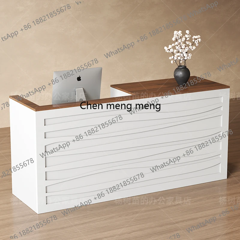 F182 Escritorio de recepción d - Office Furniture Logo reseña y precio