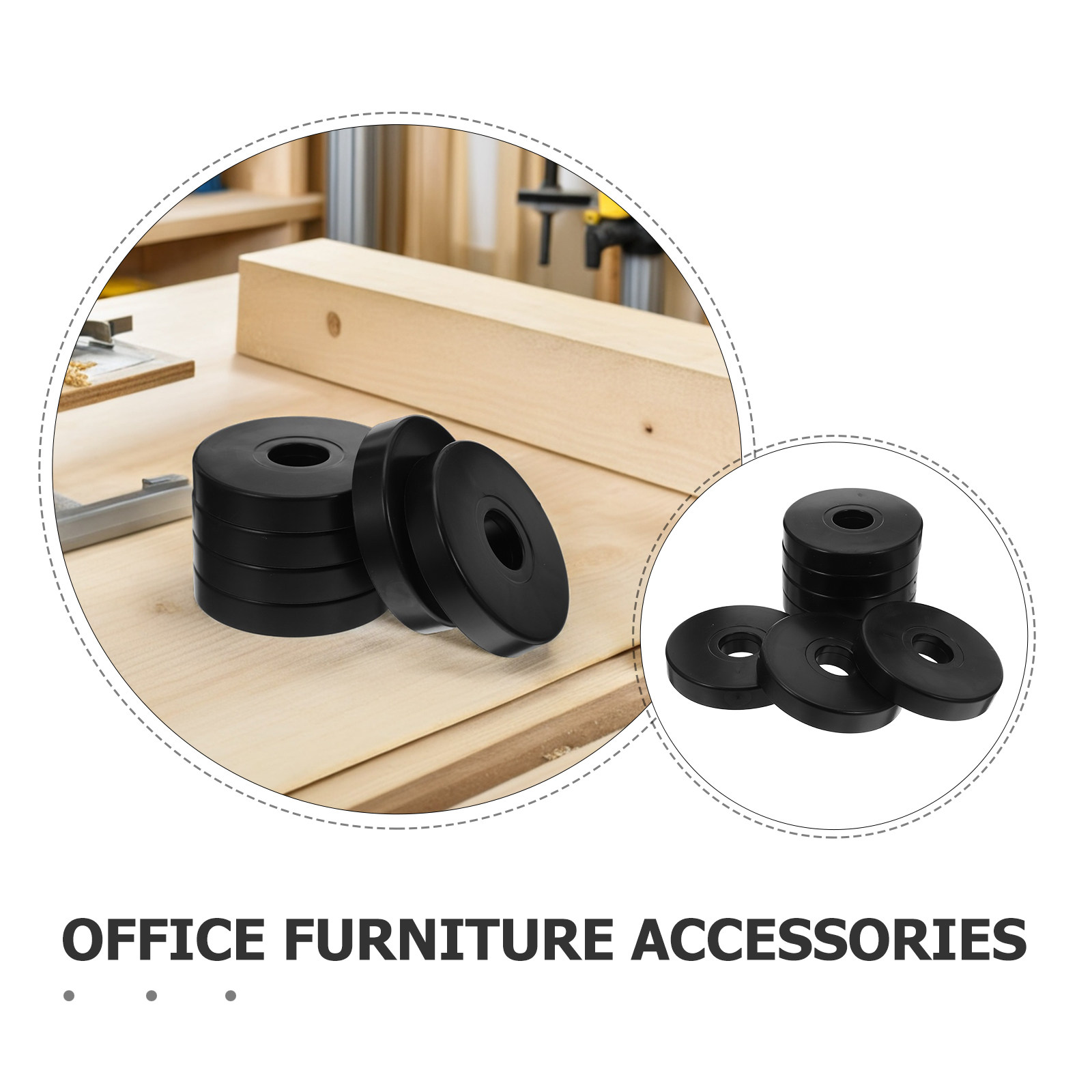 12 protectores redondos para r - Office Furniture Home reseña y precio