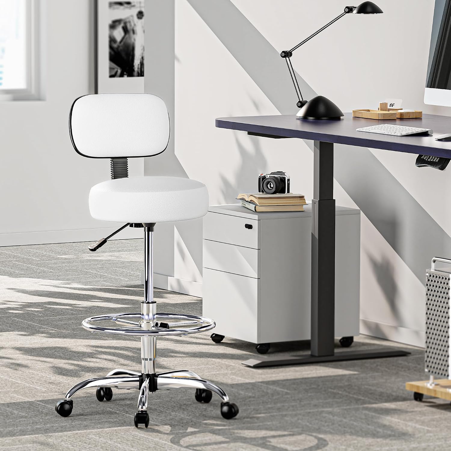 Silla de Dibujo SUPERJARE con  - Office Footrest Cushion reseña y precio