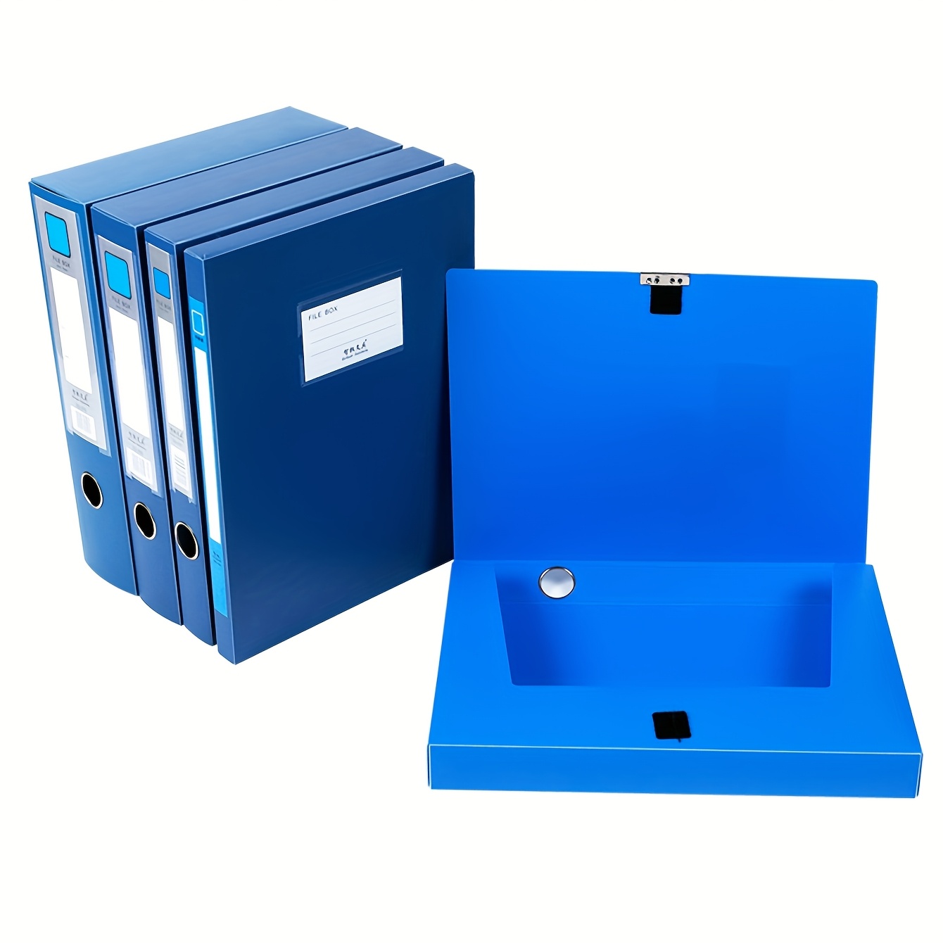 Carpetas de archivos A4 plegab - Binder Storage Box reseña y precio