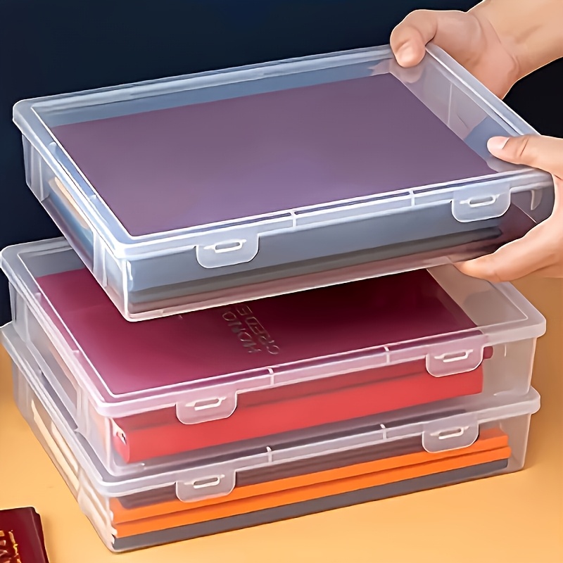 Caja de almacenamiento de plás - Binder Storage Box reseña y precio