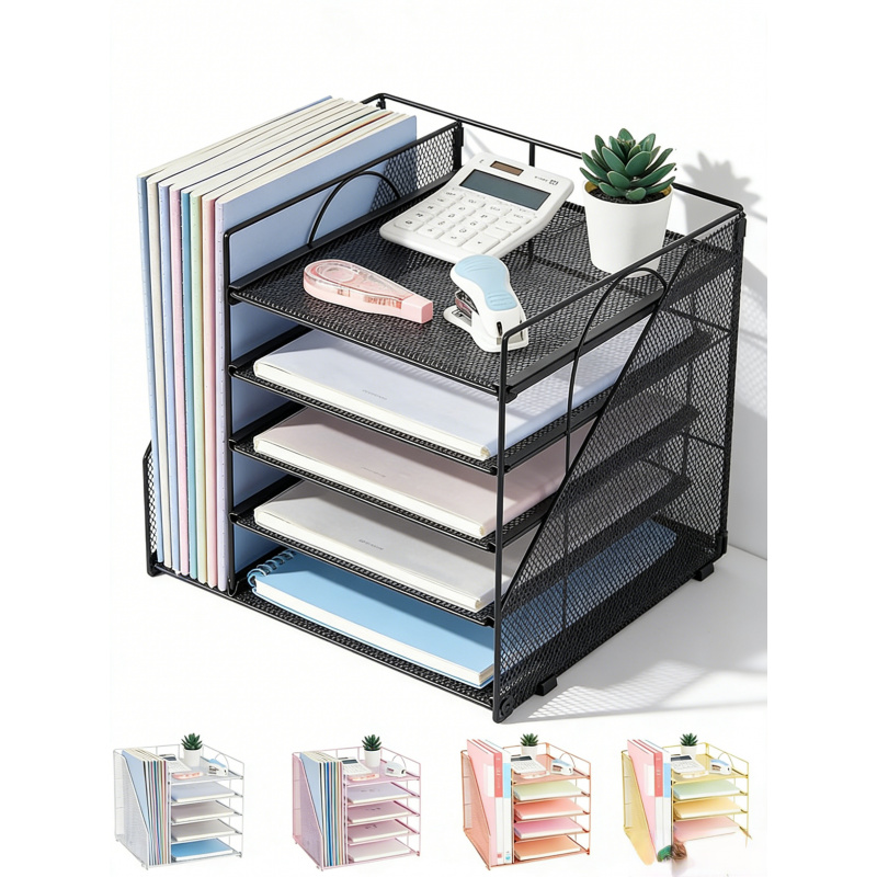 Estante de archivos de papel d - Binder Storage Box reseña y precio