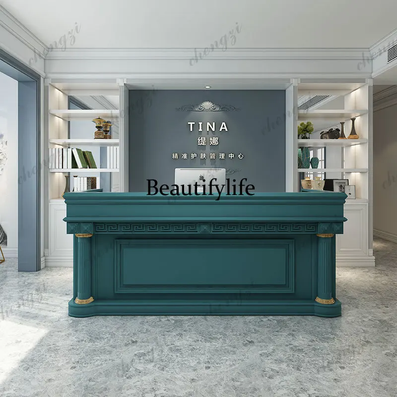 Mostradores de Recepción Grand - Office Furniture Logo reseña y precio