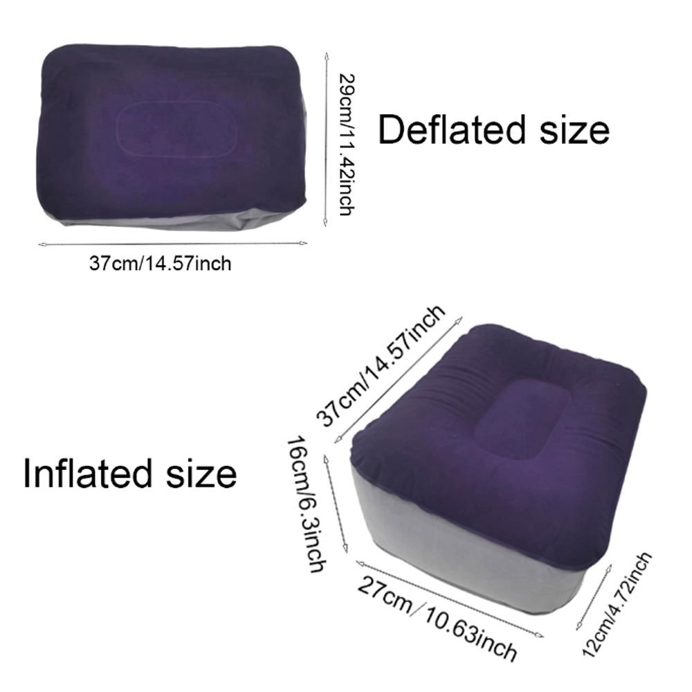 Almohada inflable para reposap - Office Footrest Cushion reseña y precio
