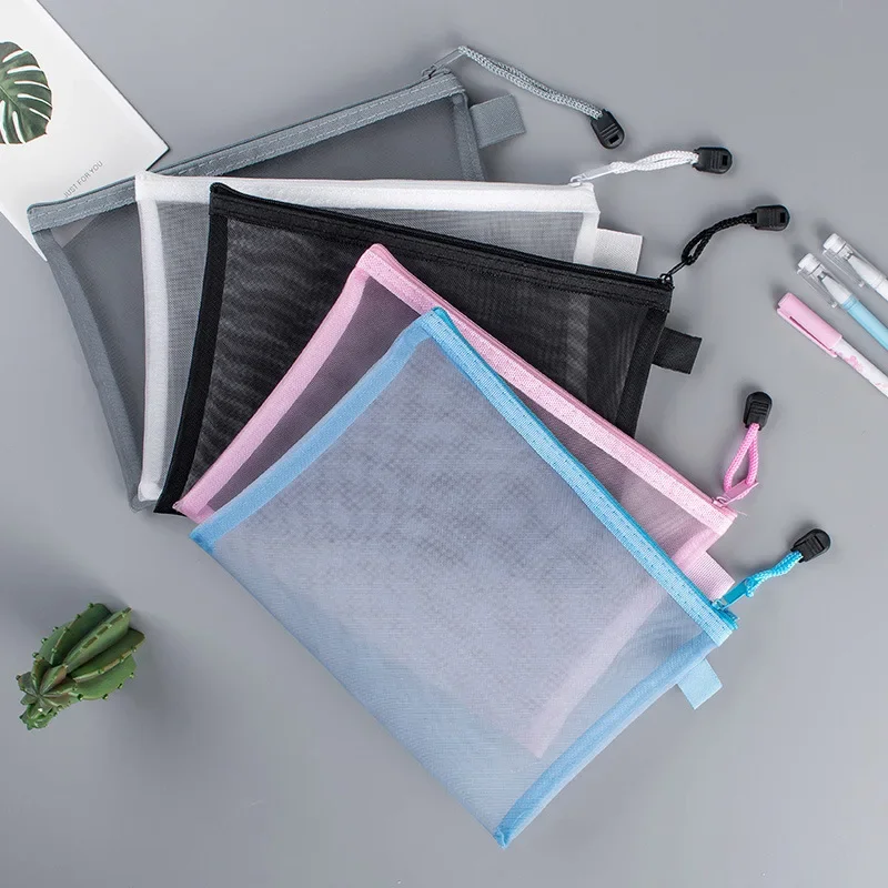 Bolsa de malla con cremallera  - Binder Storage Box reseña y precio