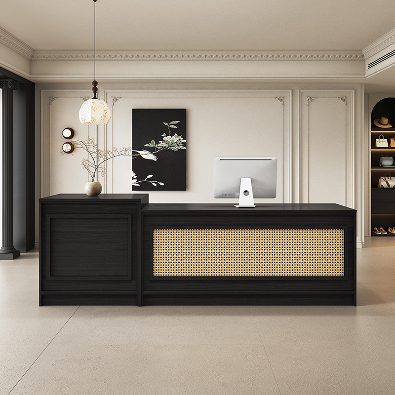 Mostradores de recepción con l - Office Furniture Logo reseña y precio