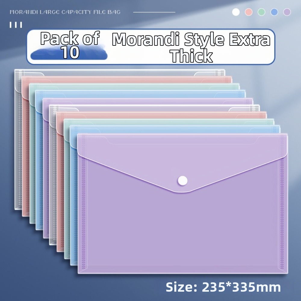 10 carpetas transparentes para - Binder Storage Box reseña y precio