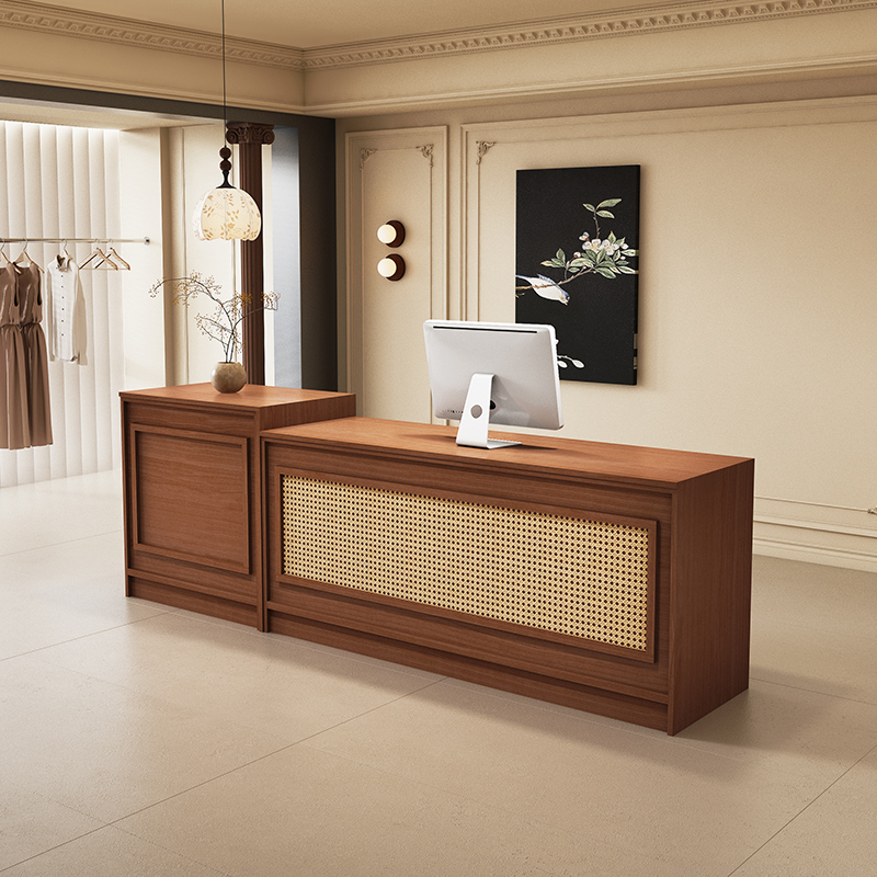 # Mostradores de Recepción con - Office Furniture Logo reseña y precio